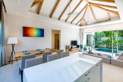 Sunny 3BR Villa with Private Pool at Bangtao Beach – 사진 14